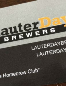 Lauter Day Brewers Utah Beer News