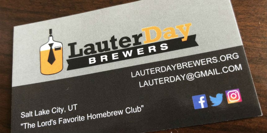 Lauter Day Brewers Utah Beer News