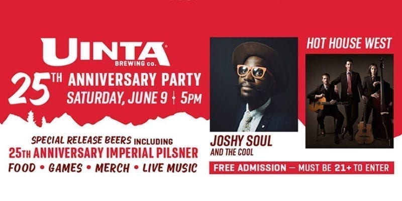 Uinta Brewing 25th Anniversary Party - Featured