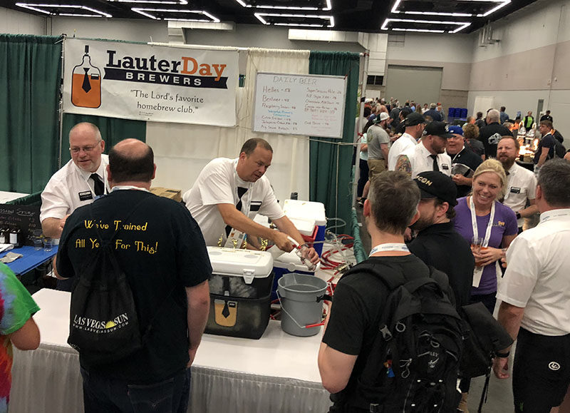 Utah's own Lauter Day Brewers were a hit at Club Night at Homebrew Con 2018.