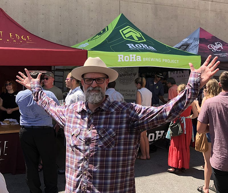 "Bad" Brad Wheeler, the mastermind behind Pie & Beer Day at Beer Bar.