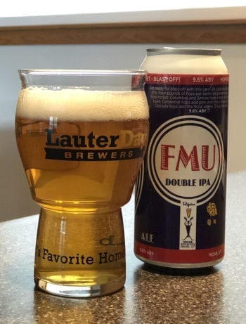 Tastings - FMU Double IPA - Moab Brewery