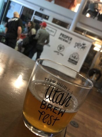 Utah Brew Fest - Glass - Utah Beer News