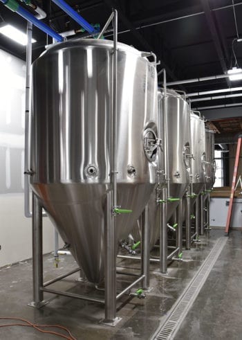 Level Crossing Brewing - Fermentors