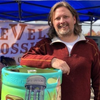 Mark Medura, Level Crossing Brewing Company owner.