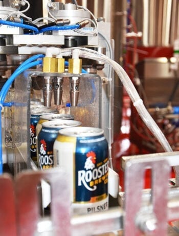 Roosters Brewing - Canning Line - Utah Beer News
