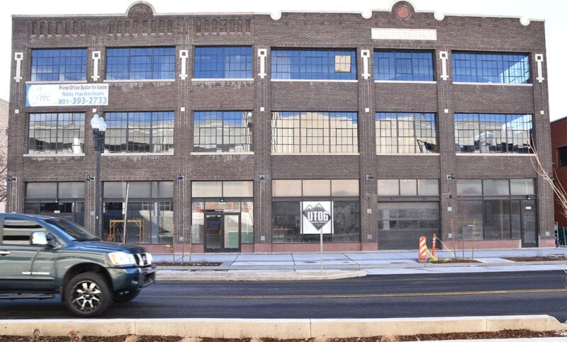 UTOG Brewing Co. is located in the historic Thorstensen Building on Grant Avenue in Ogden, Utah.