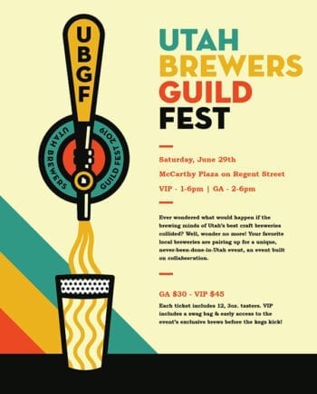 Utah Brewers Guild Fest Poster