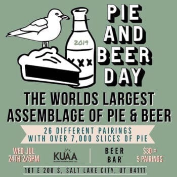 Pie & Beer Day 2019