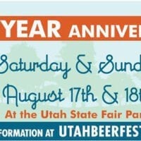 The 10th Anniversary Utah Beer Festival takes place Aug. 17-18, 2019 at the Utah State Fairpark.