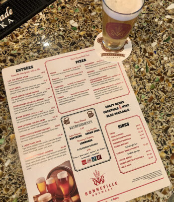 Bonneville Brewery - Menu Cool Fuzz - Utah Beer News