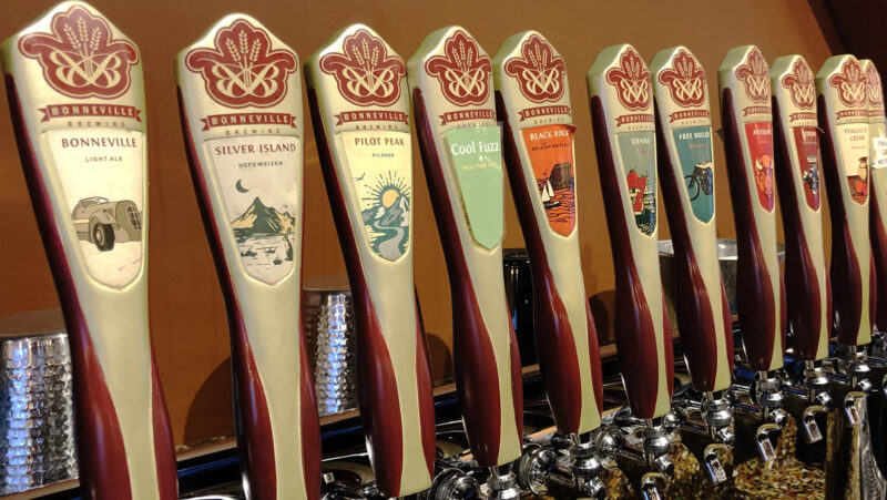 Bonneville Brewery - Tap Handles - Utah Beer News