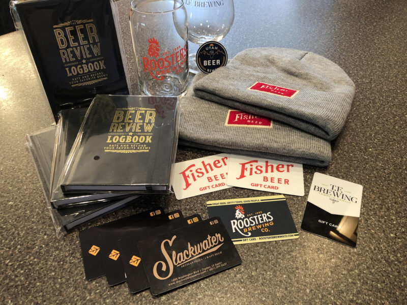 Utah Beer News - Survey Prizes 2020