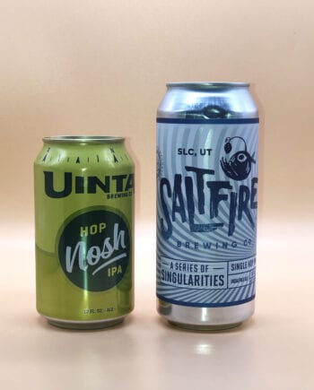 Uinta Hop Nosh - SaltFire Lotus - 2020 Utah Beer News March Madness Beer Challenge