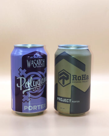 Wasatch Polygamy Porter - RoHa Project Porter - 2020 Utah Beer News March Madness Beer Challenge