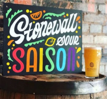 Stonewall Sour Saison by Hopkins Brewing