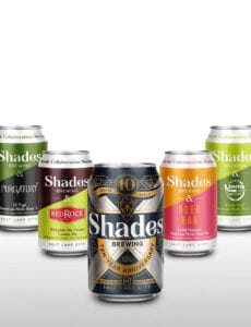 Shades Brewing is celebrating its 10-year anniversary by releasing a series of collaboration beers over the next several weeks. Photo Credit: Shades Brewing