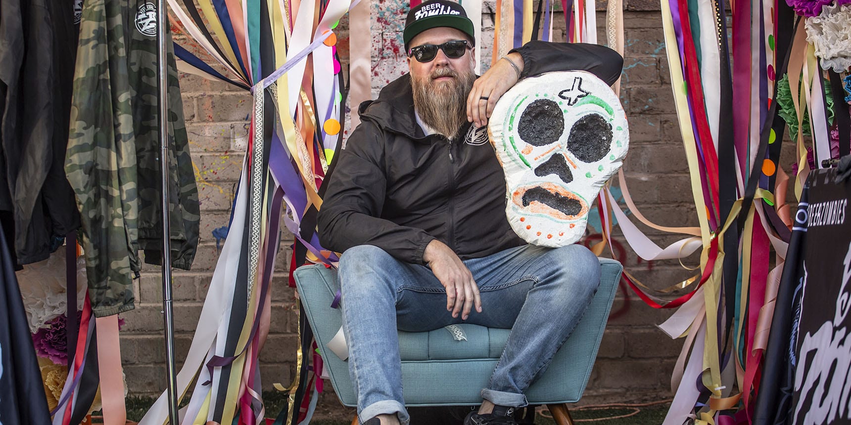 Chris Jacobs, an artist and longtime Las Vegas hospitality worker, opened Beer Zombies in 2013. It's since expanded its footprint, including opening a Salt Lake City location on New Year's Eve 2019. Photo Credit: Chris Jacobs