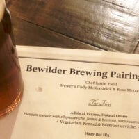 Bewilder Brewing - Beer Pairing Dinner - Featured 2