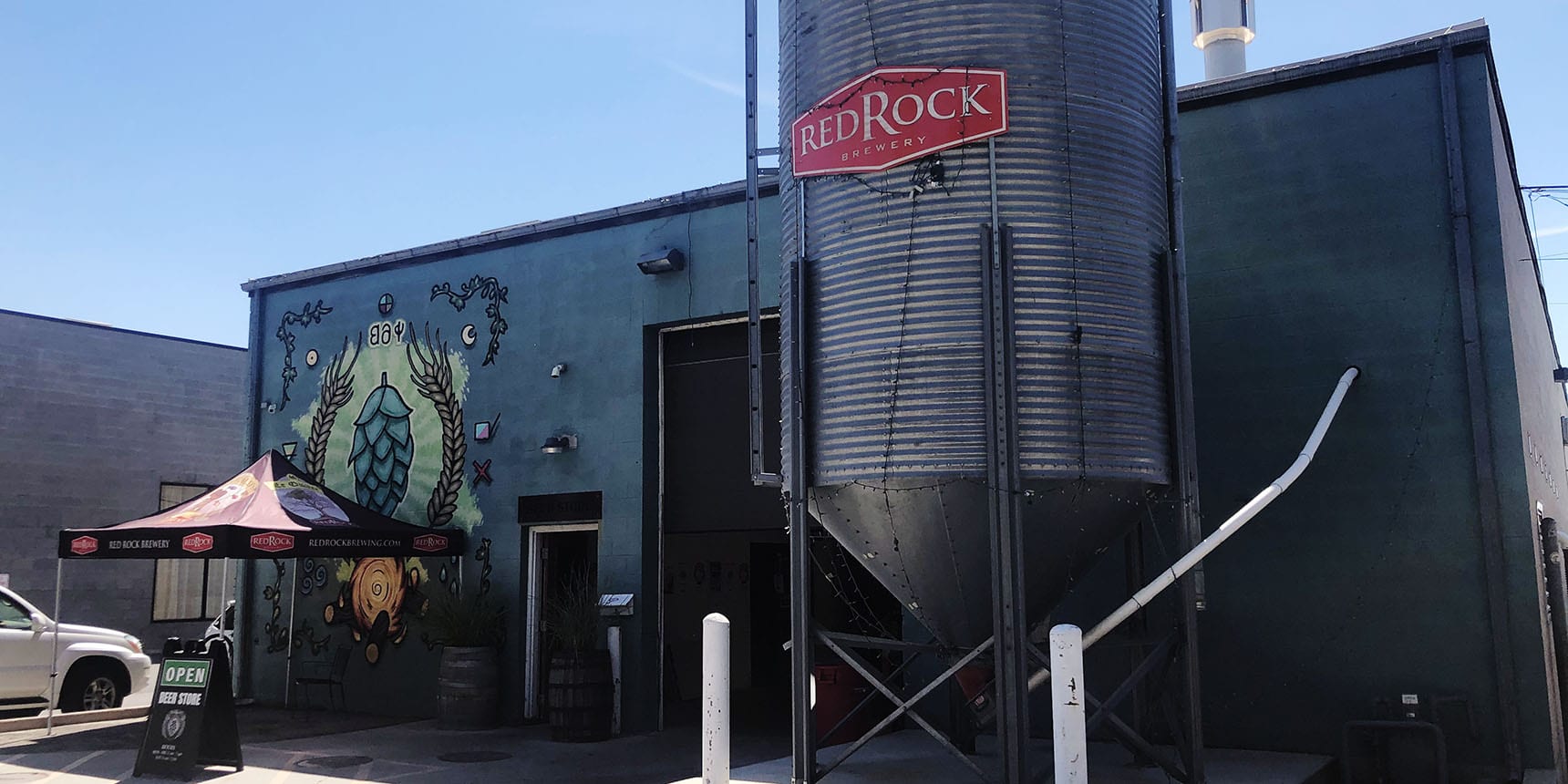 The Red Rock Brewery and Beer Store, located at 443 N. 400 W. in Salt Lake City.